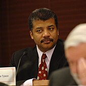 Astrophysicist Neil deGrasse Tyson is director of New York City's Hayden Planetarium Neil deGrasse Tyson - NAC Nov 2005.jpg