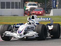 カナダGPにてニック・ハイドフェルドが ドライブするF1.07