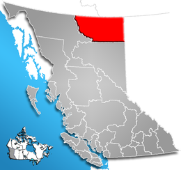 Distretto regionale di Northern Rockies – Mappa