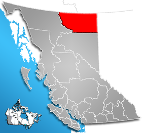 Localisation de District régional de Northern Rockies