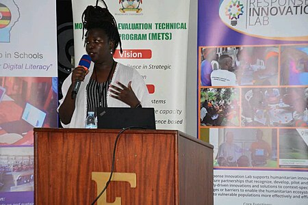 Sandra Aceng at the Open Source For Equality Event in Kampala