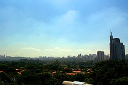 Skyline of West Zone of São Paulo