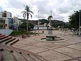 View of the Estação Square, next to the Bus Terminal.