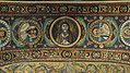 Chorbogen-Mosaik in San Vitale, Ravenna, 6. Jahrhundert