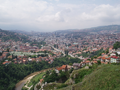 Sarajevo - pandangan dari arah timur.
