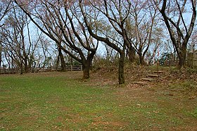 白鳥城本丸跡