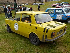 Vue arrière d'une Simca 1000 Rallye 2