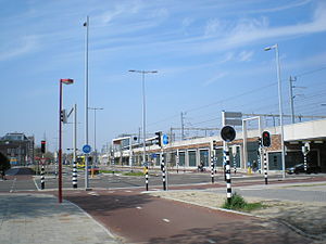 Station-Utrecht-Vaartsche-Rijn Vondellaan Baden-Powellweg Nederland.JPG