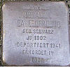 Stolperstein Mittelweg 8–10 für Johanna Bauernfreund