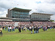 York Racecourse The winning post - geograph.org.uk - 437203.jpg