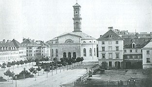Matthäuskirche, circa 1865