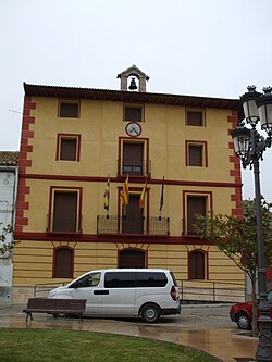 Skyline of Villafranca de Ebro