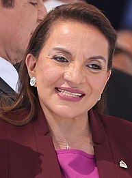 Former First Lady Xiomara Castro (Libre)