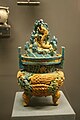Incensiere «tre colori» della dinastia Yuan, 1271 - 1368
