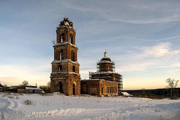 205. Преображенская церковь, Селезениха, Кирово-Чепецкий район Автор — Ele-chudinovsk