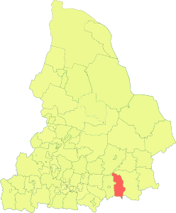 Pyšminskij rajon – Localizzazione