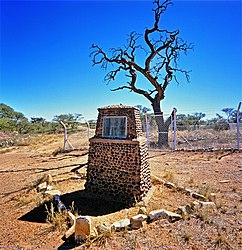 Canteen Kopjie-Denkmal in Barkly West