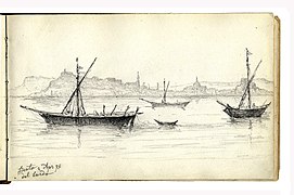 2. April 1876. Licata. Hafen