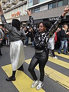 30 nuances de noires à Genève 2018 durant la manifestation contre les violences faites aux femmes du 24 novembre 2018