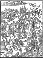 Albrecht Dürer - Martyrdom of St Sebastian (1495)