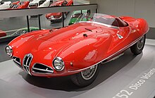 Alfa Romeo museum - Alfa Romeo C52 Disco Volante (cropped).jpg