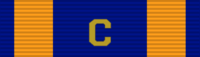 Air Medal Ribbon avec "C" Device