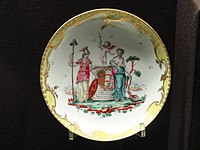 Coffee saucer from the Edmund Burke service, 1774