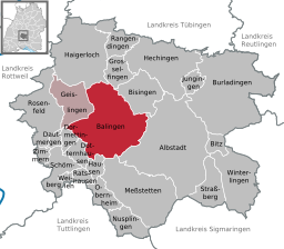 Balingen i Zollernalbkreis