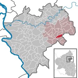 Berghausen – Mappa
