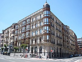 Edificio de la sede en Bilbao de las Juntas Generales de Vizcaya