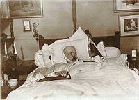 Otto von Bismarck na smrtelné posteli, 1898