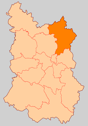 Борковское сельское поселение на карте