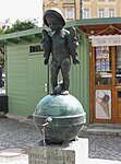 Fischerbuberl-Brunnen in München, Wiener Platz