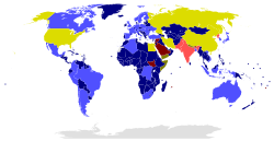 Carte de l'organisation