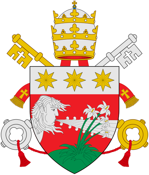 Pius VI's coat of arms