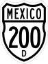 Federal Highway 200D shield
