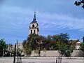 Church tower.