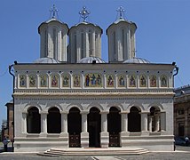 Catedral Patriarcal (1656-1658) en Bucarest, Rumania.