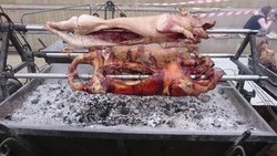 File:Charcoal Rosted Pork Whole Pig.ogv