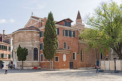 L'abside vue du campo san Polo