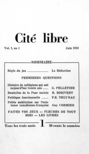 Vignette pour Cité libre (revue)