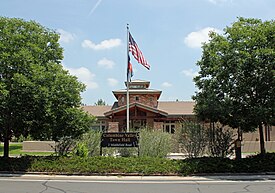 The Columbine Valley Town Hall.