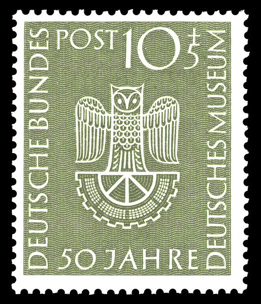 Datei:DBP 1953 163 Deutsches Museum München.jpg