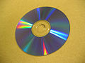 reverse of a Maxell 4.7 GB DVD+R