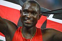 Weltmeister David Rudisha