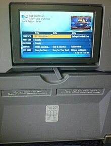  Aircraft on Directv On Board A Continental 737 800