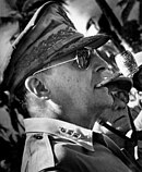MacArthur at Leyte Island, 1944