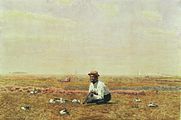 Brooklyn Museum Whistling for Plover (1874) by Thomas Eakins.