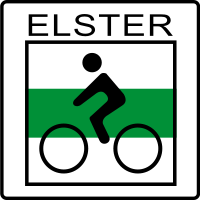 Logo des Elster-Radweges