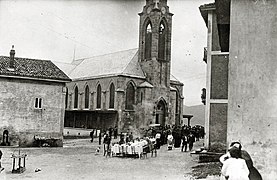 Eliza berriaren inaugurazioaren ospakizuna. 1917.